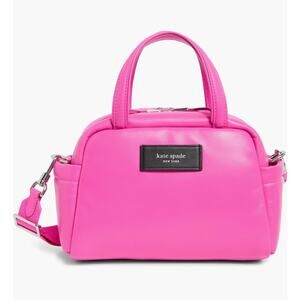 NWT - Kate Spade - Puffed Leather Satchel Bag